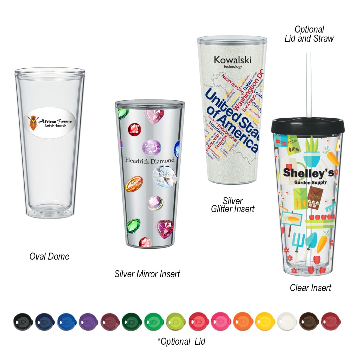 Tumblers - Single & Double Wall